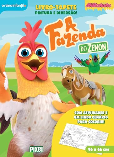 A Fazenda do Zenon: Pintura e diversão! – Livro-tapete