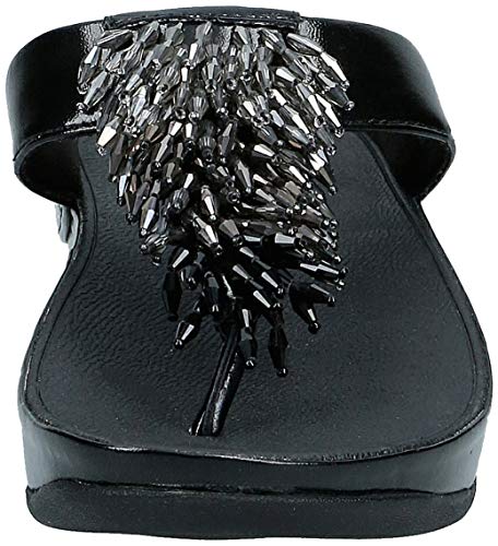 Image of FitFlop Women's Rumba Beaded Toe-Post Sandals