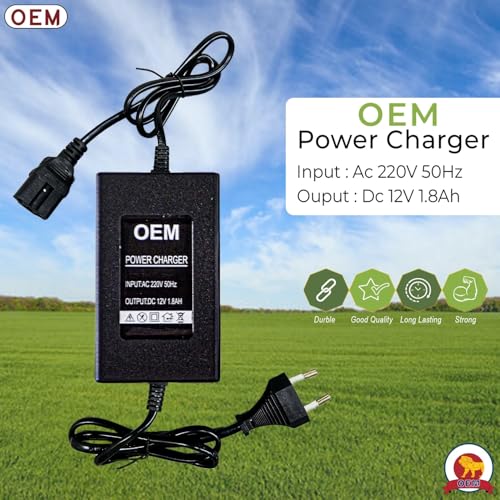 Image of OEM Battery Sprayer Spares Part Kit with Charger(Universal for All Model) (Nozzle Belt Lance Kit) Sanitizing Machine Spare kit with 1.8A Charger
