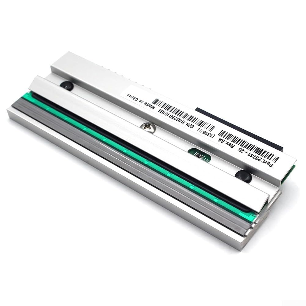 Thermodruckkopf für Zebra 110Xi4 110XiIV Etikettendrucker, 203dpi Ersatzteil P1004230, Hochauflösender Metalldruckkopf für industrielle Bürogeräte