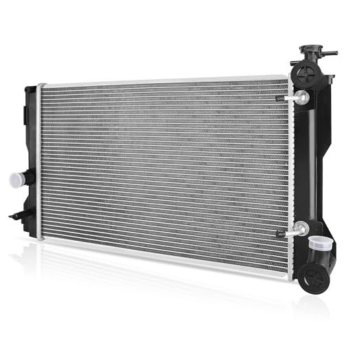 Image of DWVO Radiator Compatible with 2009 2010 Pontiac Vibe 2009-2014 Matrix 2009-2019 Corolla 1.8L 2.0L CU13106