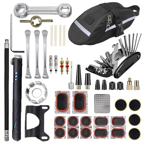 Beenlen Bike Repair Kit, Home Bike Portable Patches Fixes Tool
