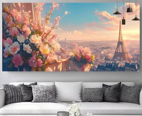 DIY tableau strass diamant paysage pour créer une œuvre d'art unique chez soi