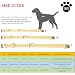 YUDOTE Hundehalsband aus weichem Cord mit Jacquard-Band, Hochwertig Gemustert Blumenmuster für Kleine Hunde den täglichen Gebrauch, Gelb