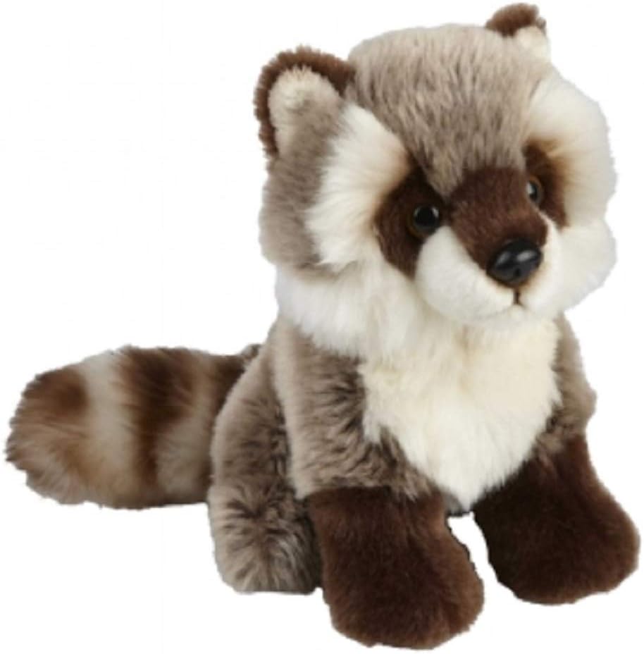 RavensdenSoft Toy Raccoon Sitting 18cm