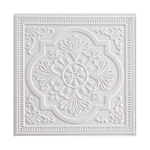siduytin 10pcs DIY Decor Ceiling Tiles Self Adhesive Wallpapering Supplies 10PCS 3D Wall Panels Soft Pe Foam Tiles Plastic, B