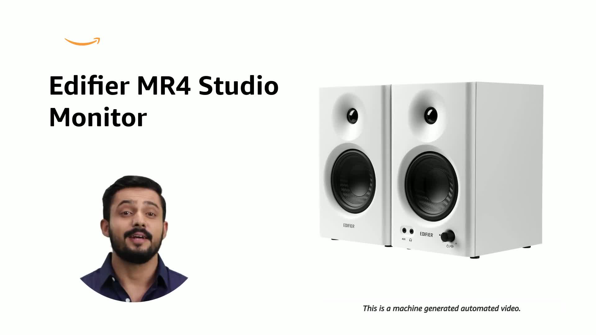 EDIFIER MR4 スタジオモニター Edifier MR4 Studio Monitor - Smooth Frequency, 1' Silk Dome