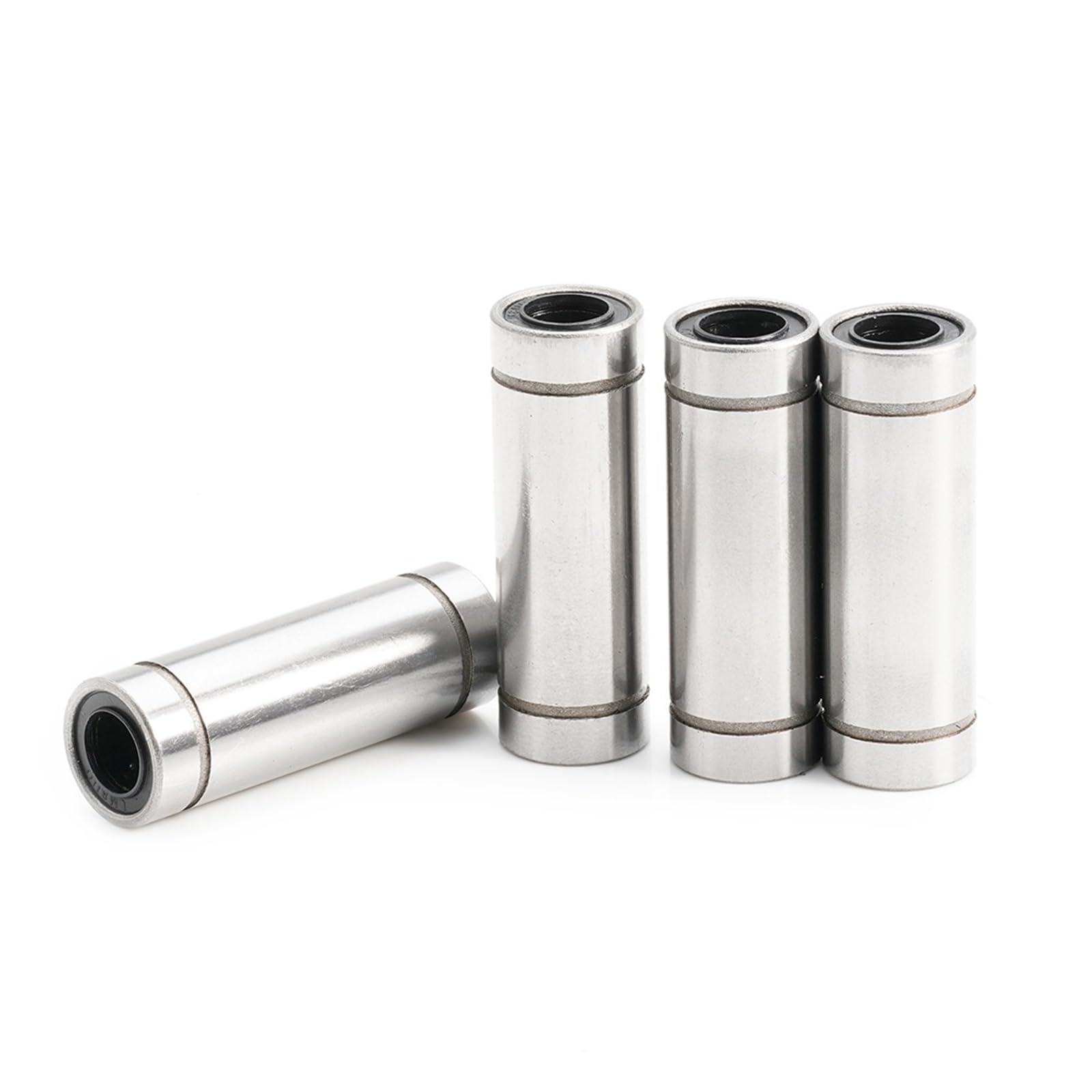 VSPPJYFG 4PCS LM LUU Linear Motion Bearing LM6LUU LM8LUU LM10LUU LM12LUU LM13LUU LM16LUU LM20LUU ABEC-1 Extended Linear Bearing(LM08LUU 8x15x24mm)