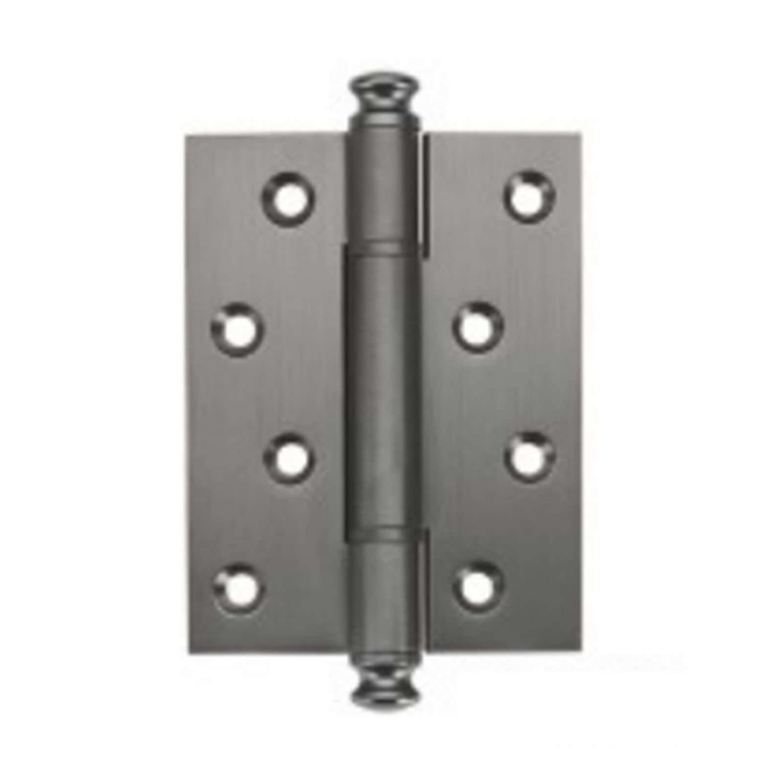 Charnière plate en laiton pour porte en bois de chambre finition antique BR405