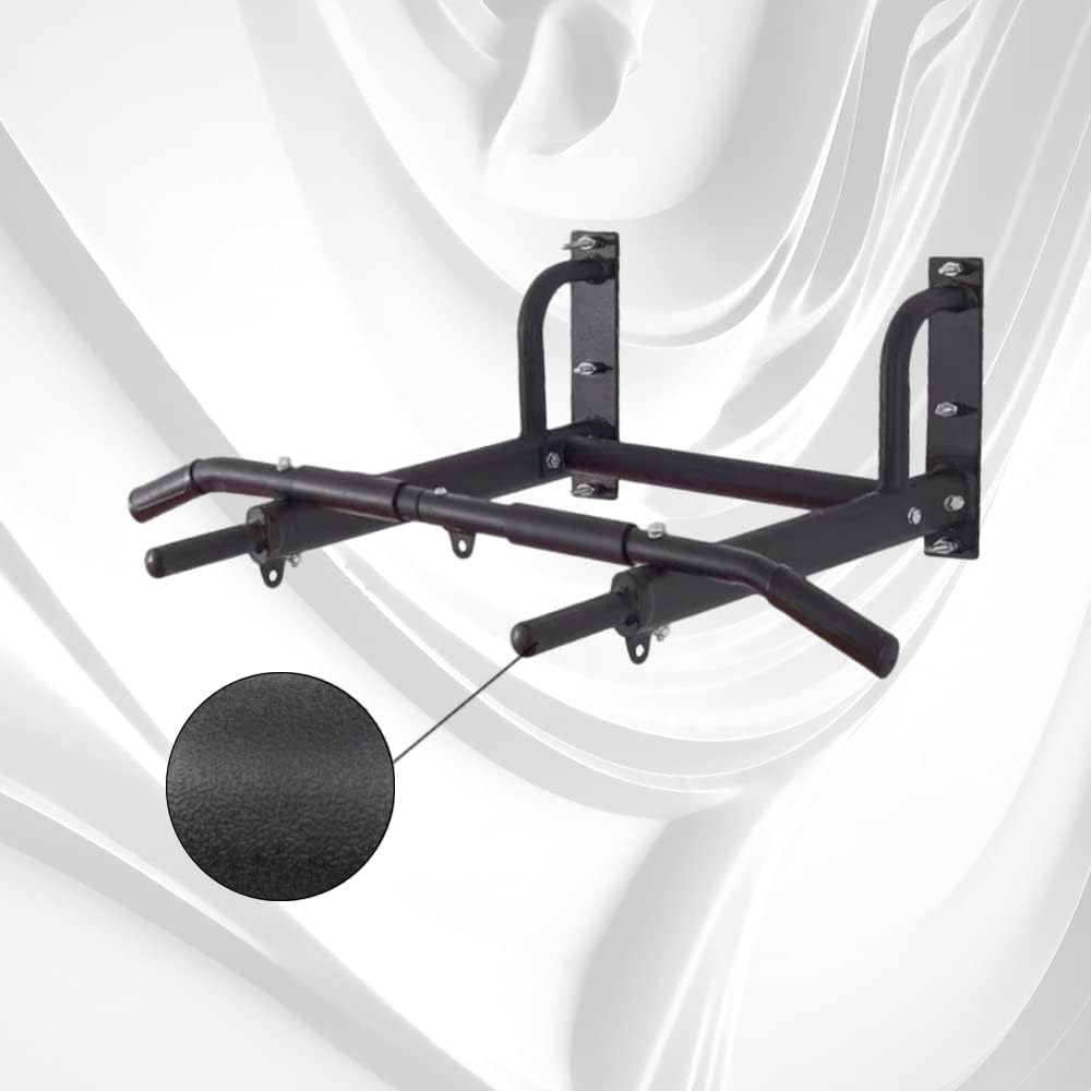 Mobiclinic® Fitness, Pull Up Bar, Anchor Kit Included, Punching Bag Friendly, Non-Slip Handles, Wall Pull Up Bar, Up to 100 kg, Multifunctional, Calisthenics, Home Gym