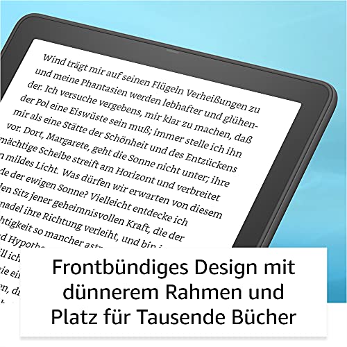 Kindle Paperwhite Signature Edition (32 GB) – Mit 6,8 Zoll (17,3 cm) großem Display, kabelloser Ladefunktion und Frontlicht mit automatischer Anpassung – ohne Werbung - Schwarz – Bild 4