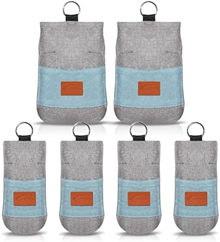 6 Pack Nature Fresh Charcoal Air Purifying Bag Charcoal Bags Odor Absorber, Closet Deodorizer Smoke Closet Car Fridge Shoe Dog Odor Bathroom Gym Refreshers Eliminator, Work From Home Essentials.