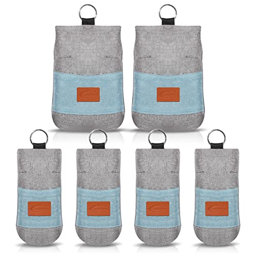 6 Pack Nature Fresh Charcoal Air Purifying Bag Charcoal Bags Odor Absorber, Closet Deodorizer Smoke Closet Car Fridge Shoe Dog Odor Bathroom Gym Refreshers Eliminator, Work From Home Essentials. #TOP27