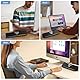 Computer-Lautsprecher für Desktop-Laptop-Tablet, kabelgebunden, USB-Mini-Soundbar-Lautsprecher mit Stereo-Sound, vibrierenden Membranen, fließende LED, Plug-and-Play-PC-Lautsprecher,