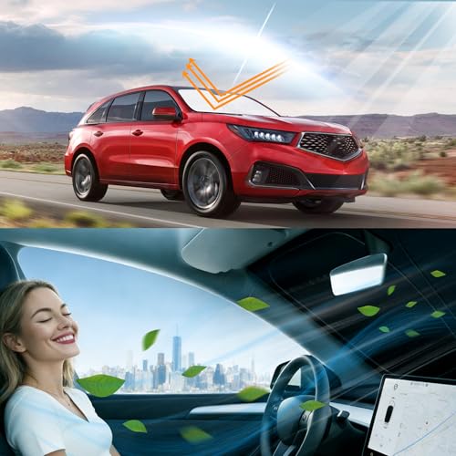 Image of Windshield Sun Shade for 2014-2020 Acura MDX