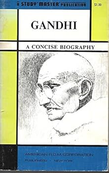Paperback Gandhi a Concise Biography Book