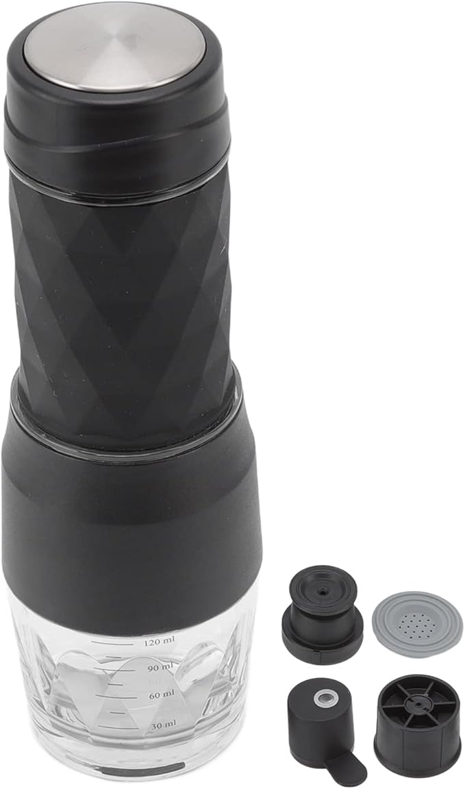 Cafetera Portátil Manual para Café Molido y Cápsulas, Uso Hogar y Viajes miniatura 8