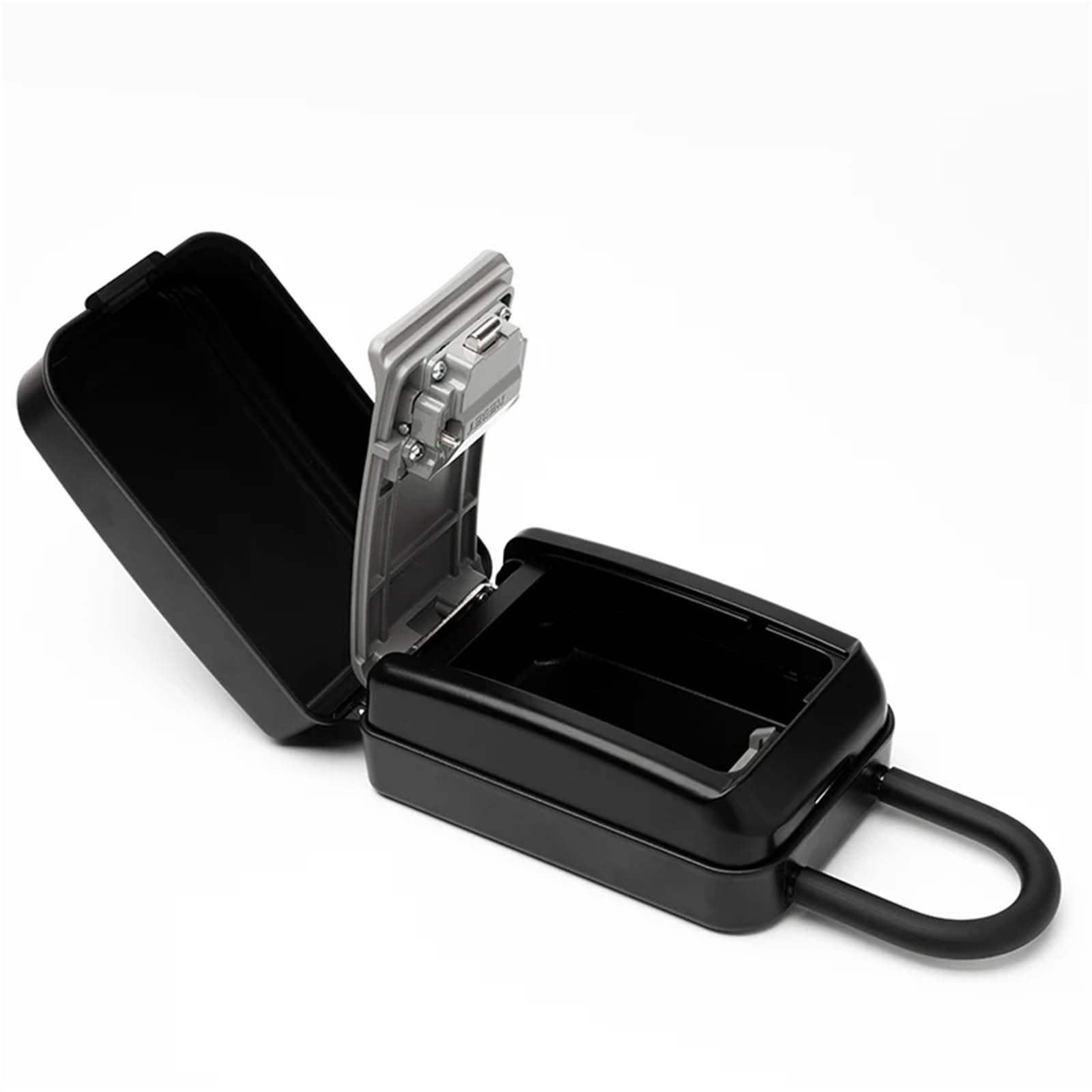 Schlüsselsafe Aussen An der Wand montierte Passwortbox aus Metall – Schlüsseltresor for den Außenbereich mit Schlüsselcode for die Sicherheit zu Hause for Zuhause und Büro(C)