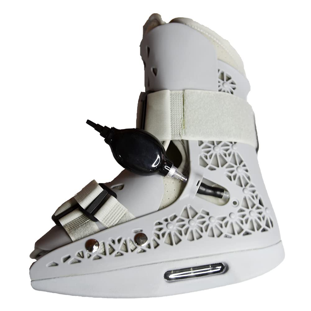 Soporte para caída de pie, Botas inflables para Caminar, andadores, Botas para el tendón de Aquiles, Soporte ortopédico Corto Transpirable para el Tobillo del p