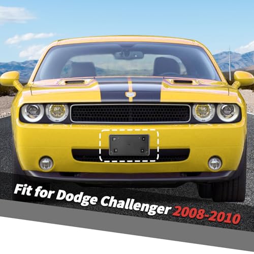 Soporte para placa de matrícula: repara el frontal de tu Challenger 2008-2010 2