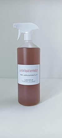 Landor Liquid Lamination Window Application Fluid 1 Litre   Wet Apply Solution for Vinyl Graphics, Decals, Stickers & Window Film   Bubble Reduction, Fast Drying, Water Based