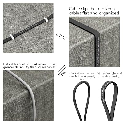 Jadaol Cat 6 Ethernet Cable 30 ft, 10Gbps Support Cat8 Cat7 Network, Flat RJ45 LAN Patch Cable, High-Speed Wired Internet Cable for Router, Modem, Switch, Gaming Consoles, PC, Streaming Devices, Black