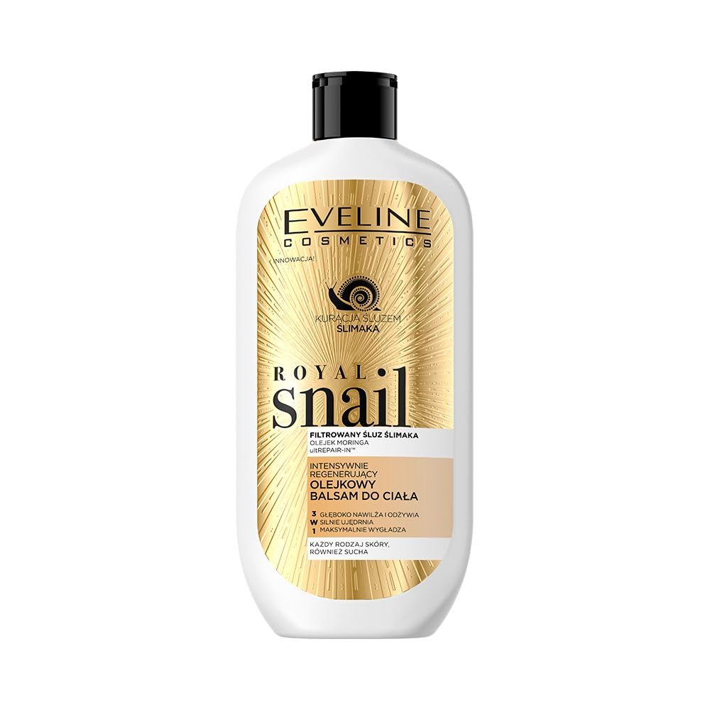 Eveline Royal Snail Intensely Regenerating Oil Body Balm 350ml
