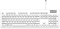 Vista 5 de Man & Machine L Cool Keyboard, lavable - Negro