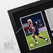HWC Trading Neymar Jr PSG Gifts USL Framed Printed Signed Autograph Picture for Soccer Fans and Supporters - US Letter Size