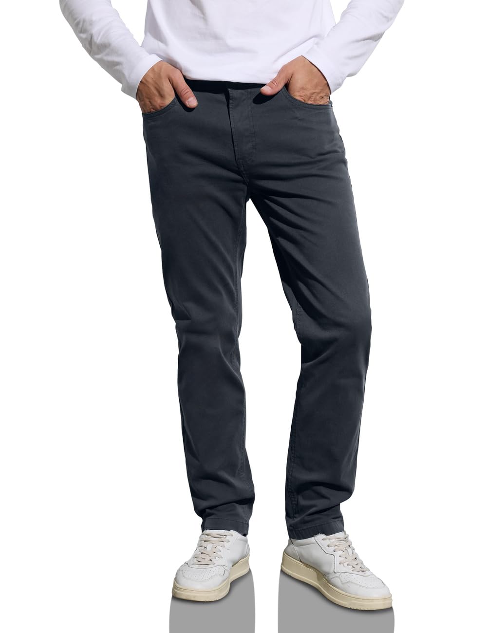 Street One MEN Herren Slim Fit Hose