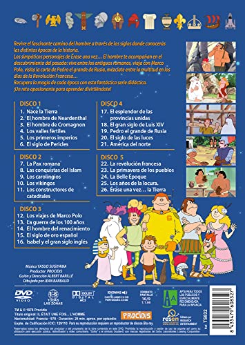 Erase una vez - El Hombre (Serie Completa 5 DVD) - DVD