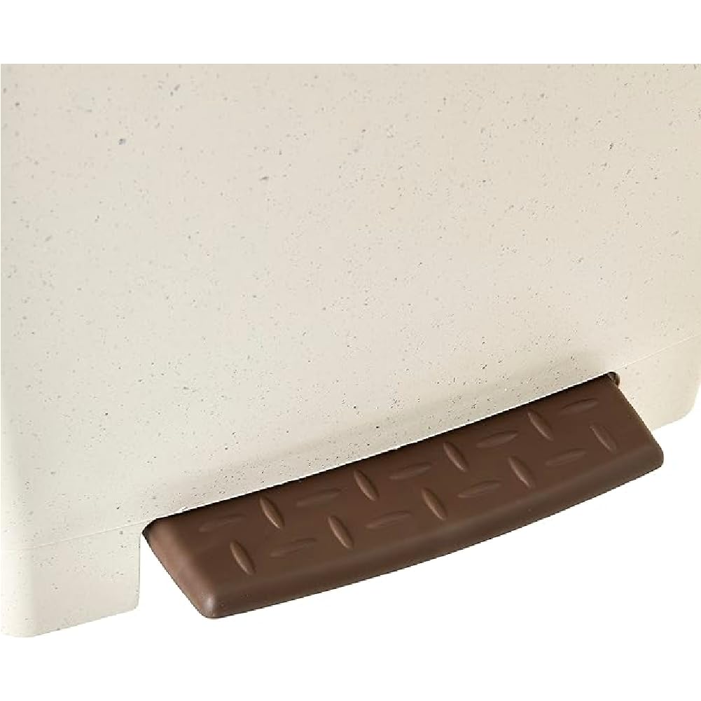 Tatay Cubo de Basura Cocina con Pedal Cubik 21L | Acabado Mate | Interior y Exterior | Para Bolsas de 20L a 30L | Plástico 100% Reciclado Libre de BPA | 33,5x30x39 cm, Ecohome — view 4