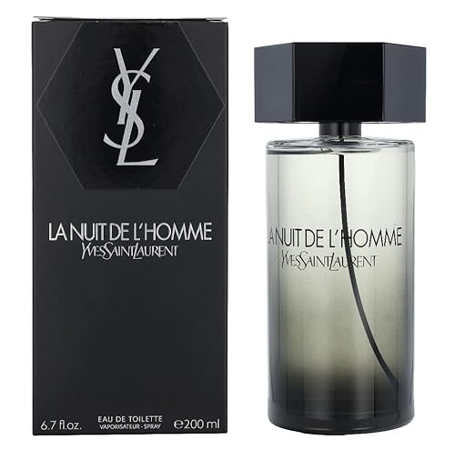 Yves Saint Laurent La nuit de l'homme Perfume, en aerosol, 6.7 onzas