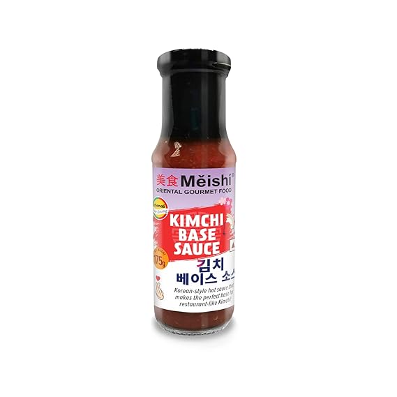Meishi Korean Kimchi Base Sauce,175Gm, Korean Style Hot Sauce