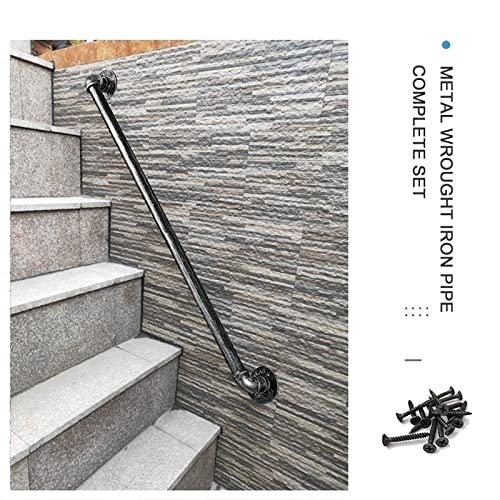 Rampe d'escalier en fer forgé 3m pour sécurité intérieure et extérieure de maison