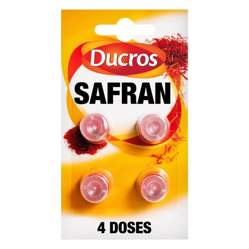 DUCROS - Le Safran d'exception en dose de 0,4g pour sublimer vos plats - Herbes et épices de qualité supérieure pour une cuisine raffinée. - Lot De 3 - Vendu Par Lot