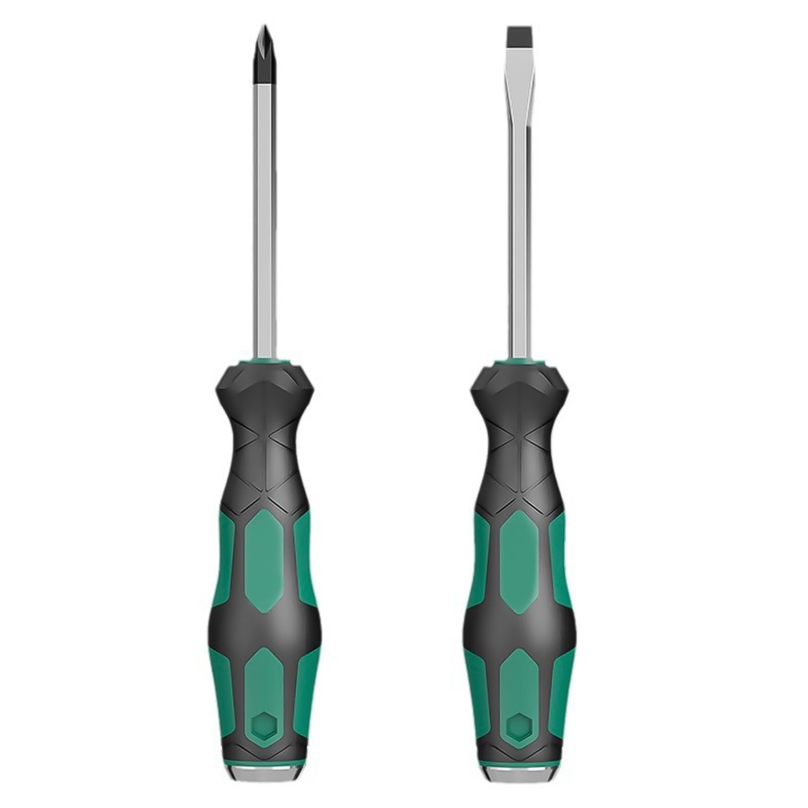 Tsophreniq 8X200mm 2Pcs Screwdriver Security Insulated Repair Hand Tool Electrician Manual Screw Driver Household
