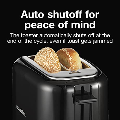 Proctor Silex 22215Ps Extra-Wide Slot Toaster With Cool Wall, Shade Selector, Toast Boost, Auto Shut-Off And Cancel Button, Black, 2-Slice-Discontinued #TOP6
