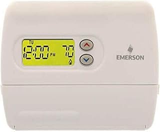 Emerson 1F82-261 Heat Pump Programmable Digital Thermostat, 5-2 Day