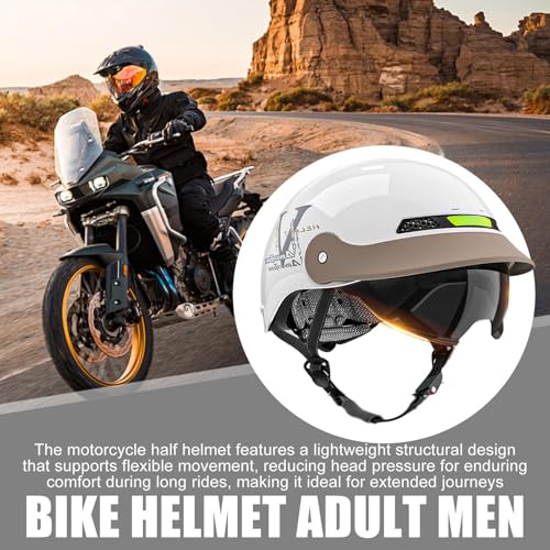 Casco de cara abierta para evitar el calor en trayectos de ciclismo 6