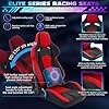 Likeem Racing Simulator Cockpit Stand with Elite Series Racing Seats, Adjustable Height, Universal Compatibility for Logitech/Thrustmaster/Fanatec G29 G920 G923 T80 T300, USB, Ergonomic, Modular #2