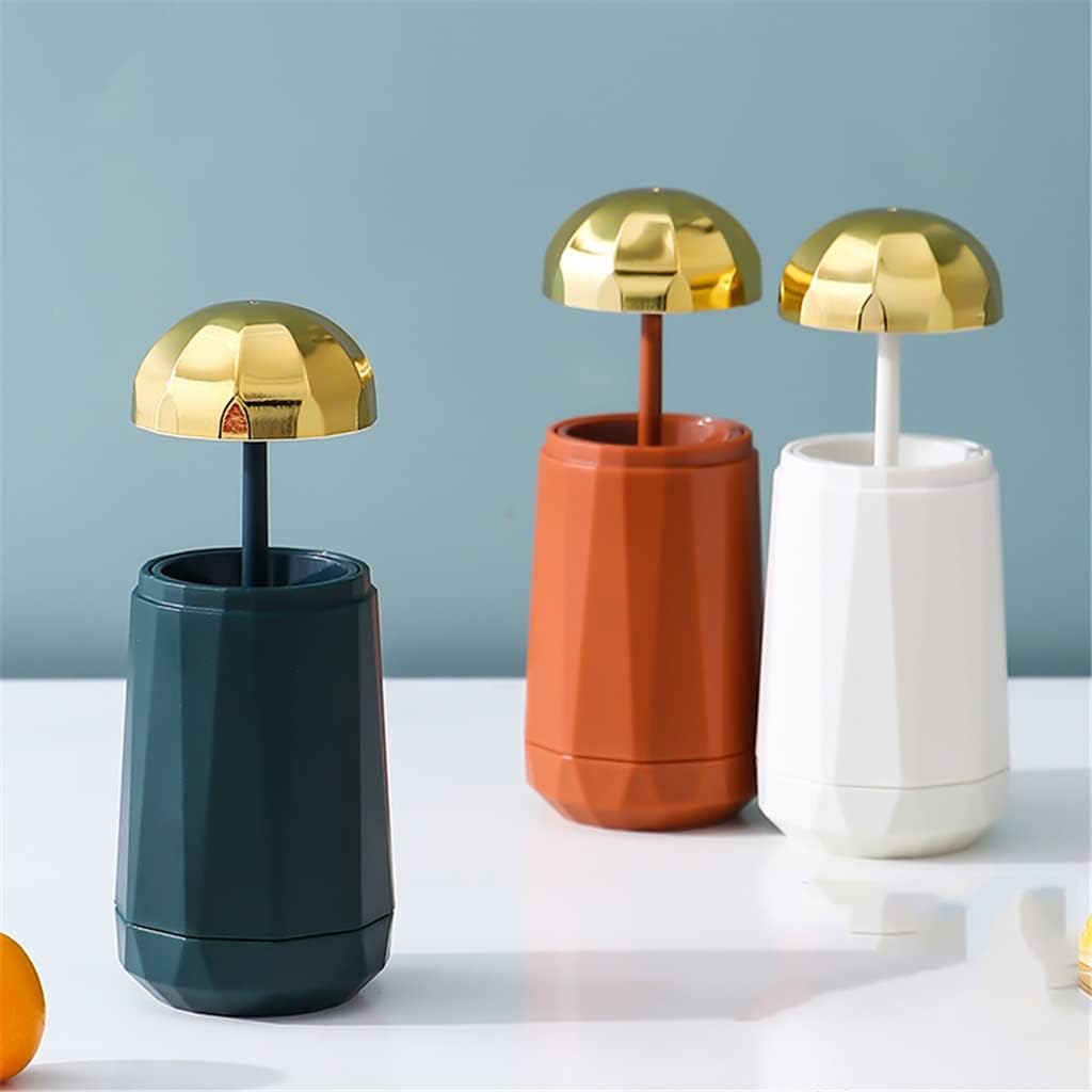 つまようじボックス 家庭用つまようじボックス プレス つまようじバケツ つまようじ缶 キッチン用品(D)