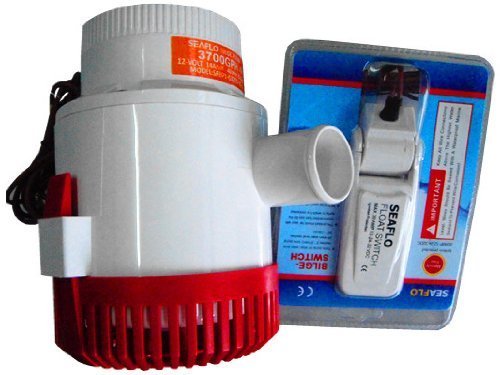 Seaflo Propump 3700 Gph Marine Bilge Pump with Float Switch by Fuan Aidi