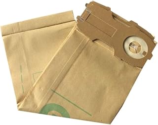 10 bolsas de polvo para aspiradora VK 118/119/120/121/122, alta filtración del 99,7% de retención, kit de piezas de repuesto compatible con Vorwerk Kobold<