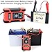 FOXSUR 12V/24V 12-Amp Car Battery Charger/Maintainer for Wet/Gel/LiFePO4/Lead-Acid/AGM Batteries, 7-Stage Quick Charger, for ATV/Motorcycle/Marine etc