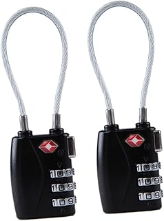 Fechaduras Para Malas 2 Cadeados Para Malas Cadeado Tsa Cadeado De Bagagem De Viagem Cadeado Perolado Cadeado De Bagagem Cadeado Preto Cadeado De Viagem Cadeado Reajustável