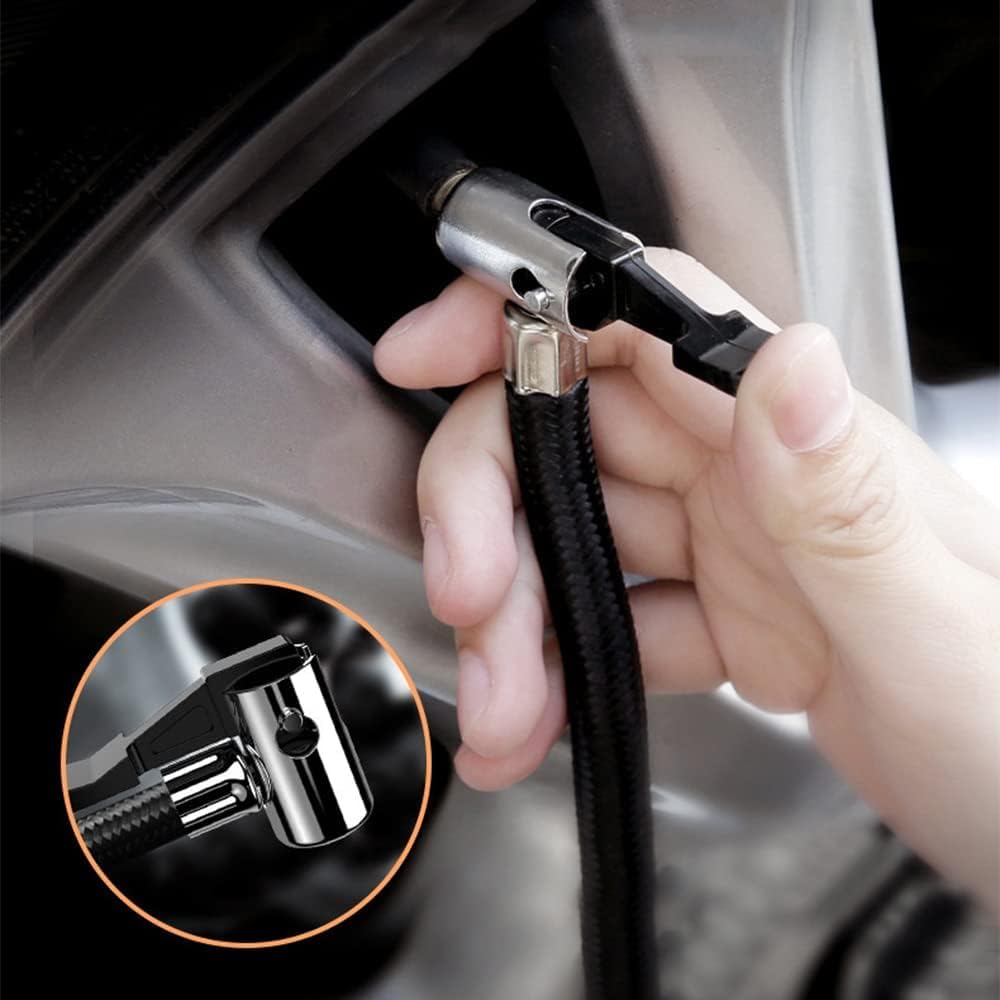 Hobimtek Dijital Lastik Şişirme 12V DC Taşınabilir Hava Kompresörü 150 PSI Lastik Pompası Basınç Göstergeli Fener ST-5002