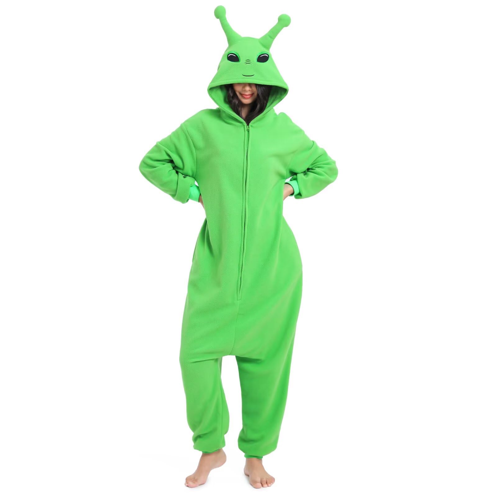 LBJR Erwachsene Cosplay Schlafanzug Tierkostüme Jumpsuit Onesie Nachtwäsche Overall Fasching Karneval Halloween Pyjama