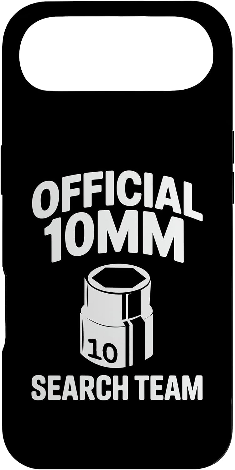 Official 10MM Search Team Socket Car Guy Humor Car Mechanic Case for iPhone Air