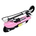 HOMCOM Patinete Plegable Niño Eléctrico Tipo Scooter con Manillar Rosa Patinete Eléctrico...